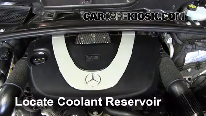 2010 Mercedes-Benz R350 4Matic 3.5L V6 Coolant (Antifreeze) Add Coolant